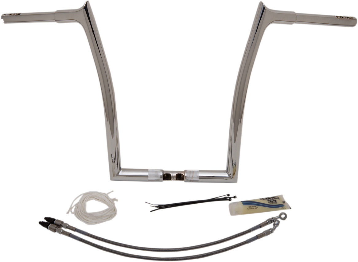 FAT BAGGERS INC. Handlebar Kit - Pointed Top - 16" - Chrome 909316