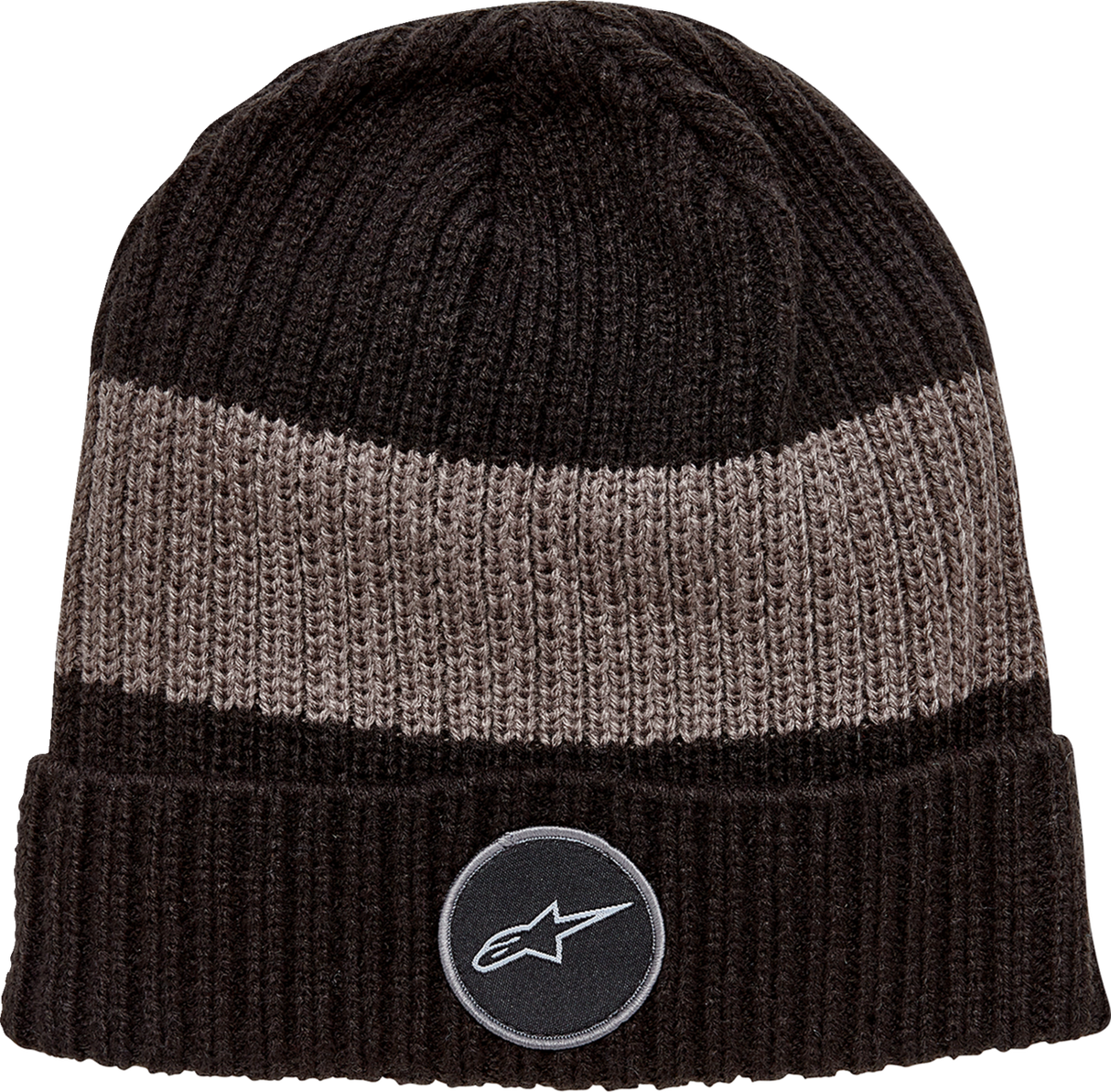 ALPINESTARS Ward Beanie - Schwarz/Anthrazit - Einheitsgröße 1232-81200-1018