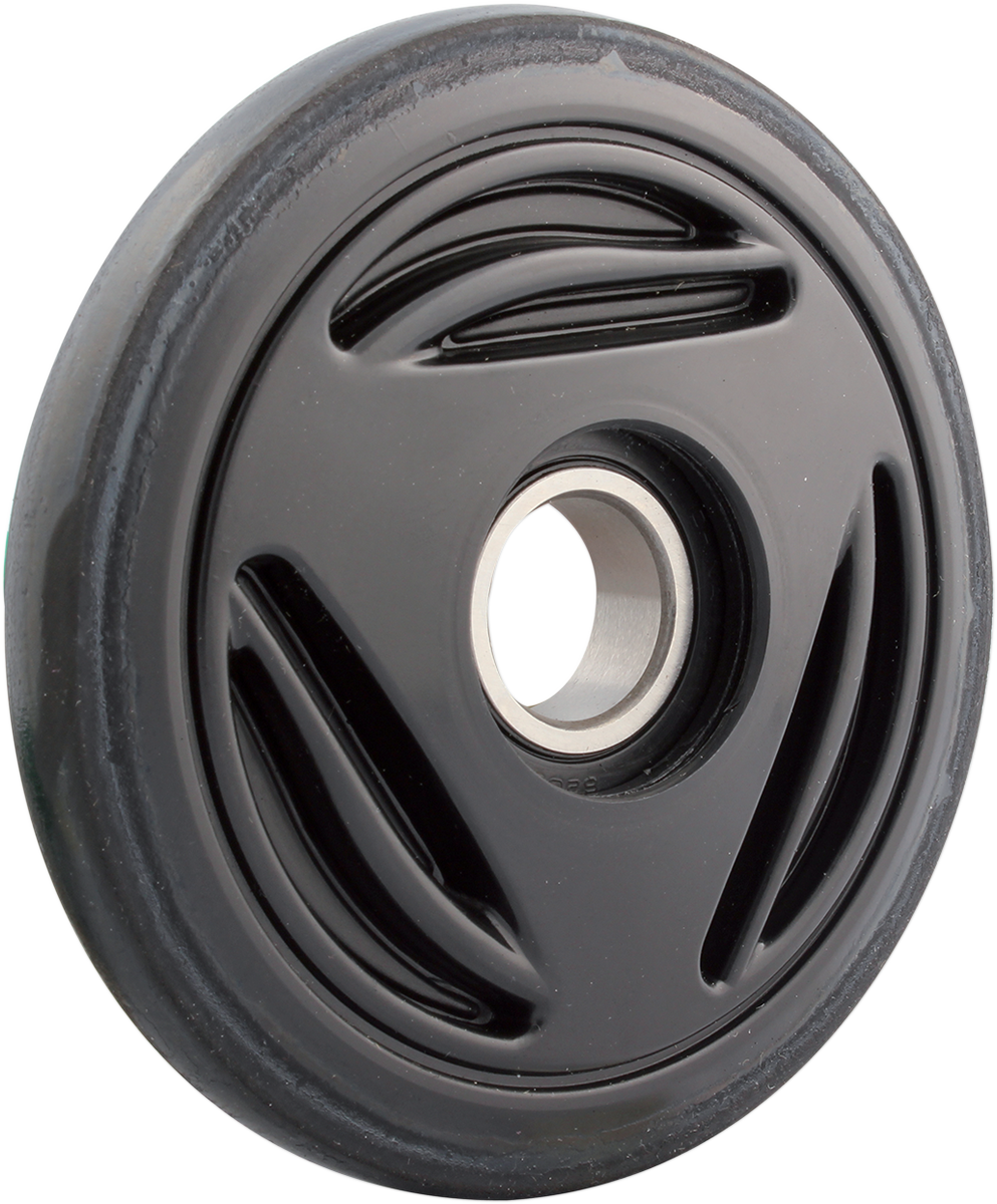 KIMPEX Idler Wheel with Bearing 6205-2RS - Black - Group - 135 mm OD x 1" ID 298926