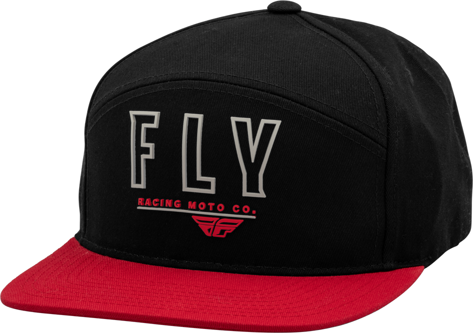 FLY RACING Fly Skyline Hat Black/Red 351-0026