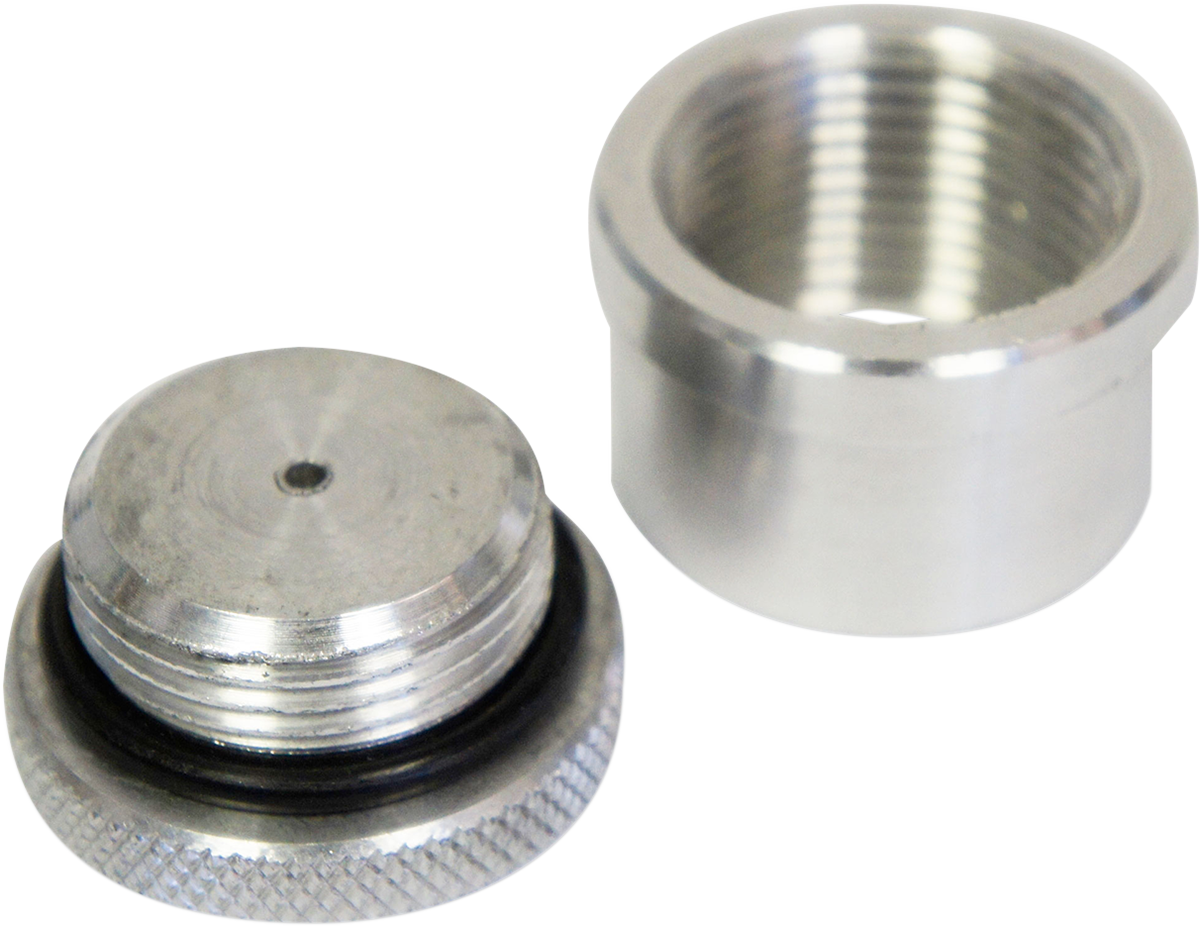 LA CHOPPERS Gas Cap with Weld-on Bung - Aluminum LA-7450-01