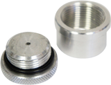 LA CHOPPERS Gas Cap with Weld-on Bung - Aluminum LA-7450-01