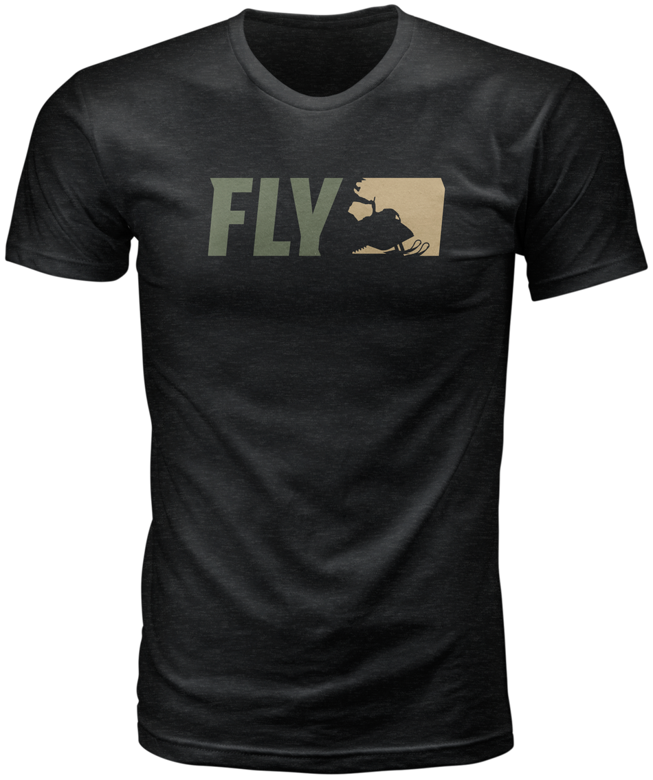 FLY RACING Fly Primary Tee Black 3x 352-05213X