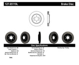 StopTech Slotted & Drilled Sport Brake Rotor 127.65119L