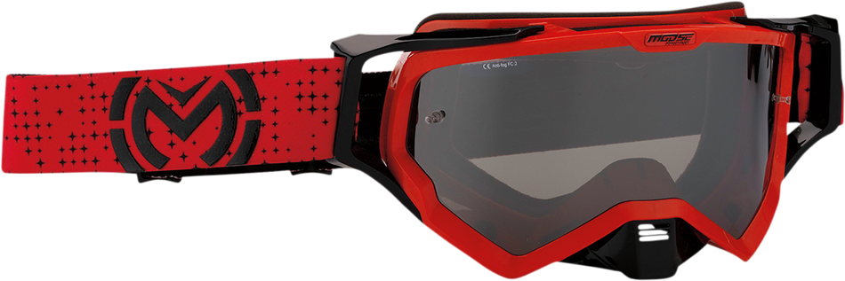 MOOSE RACING XCR Goggles - Pro Stars - Red/Black 2601-2668