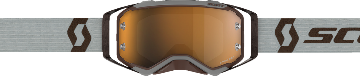 SCOTT Prospect Amplifier Goggles - Gray/Brown - Gold Chrome Works 285536-7430324