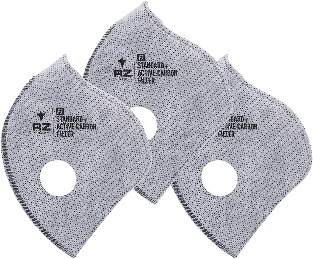 RZ MASK F1 Mask Filter - Carbon - 3PK - Medium F1FILTER8282828