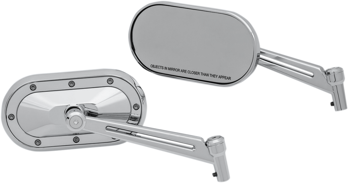 KURYAKYN Heavy Industry Mirrors - Chrome 1736