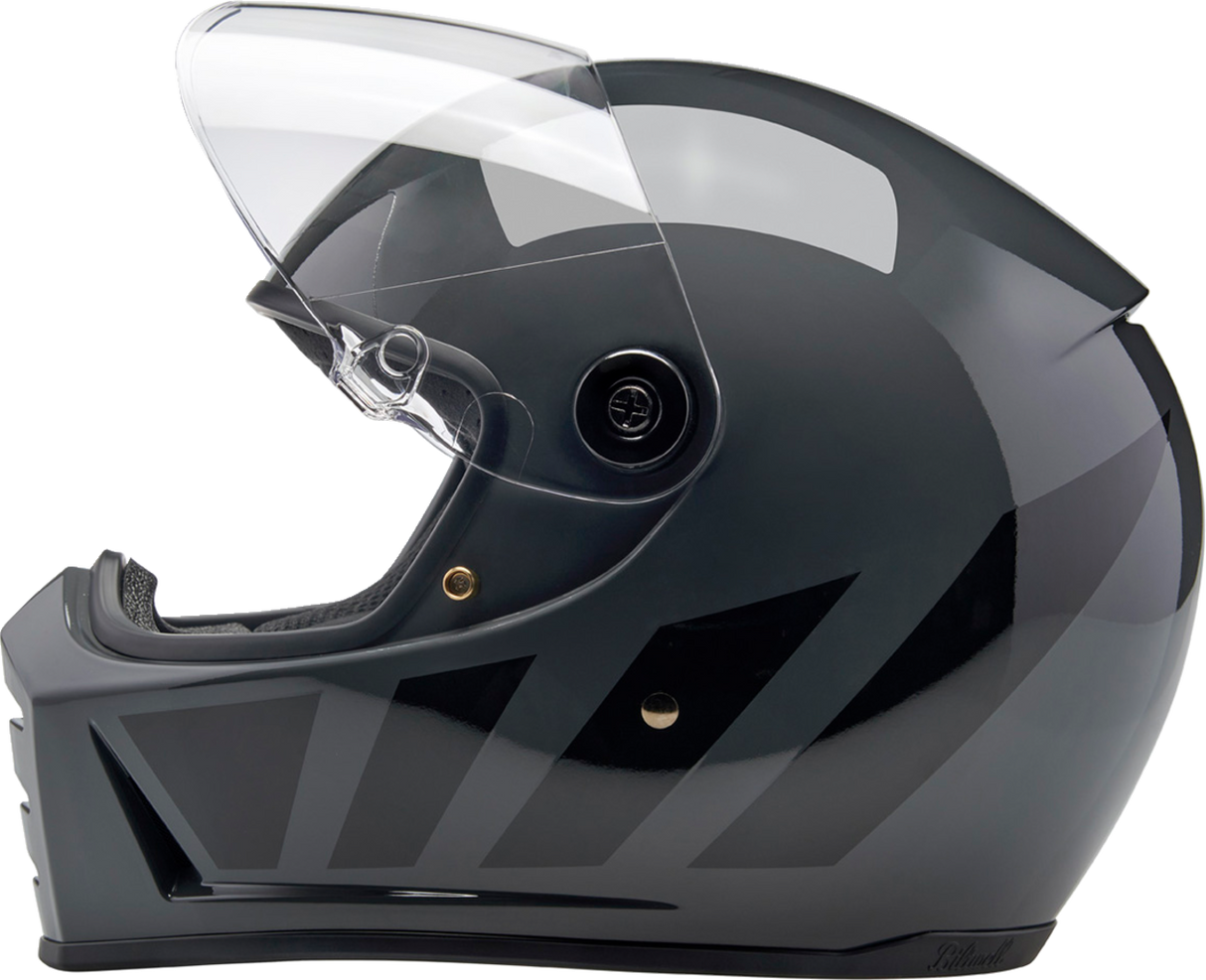 BILTWELL Lane Splitter Helmet - Storm Gray Inertia - Small 1004-569-502