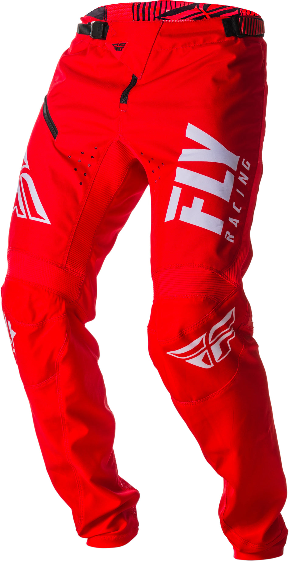 FLY RACING Kinetic Shield Bicycle Pants Red/White Sz 36 372-02236