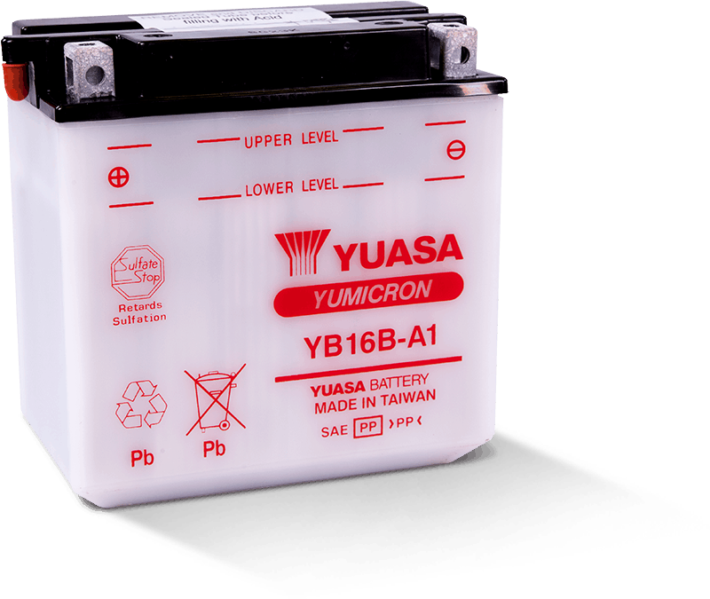 Yuasa YB16B-A1 Yumicron 12 Volt Battery
