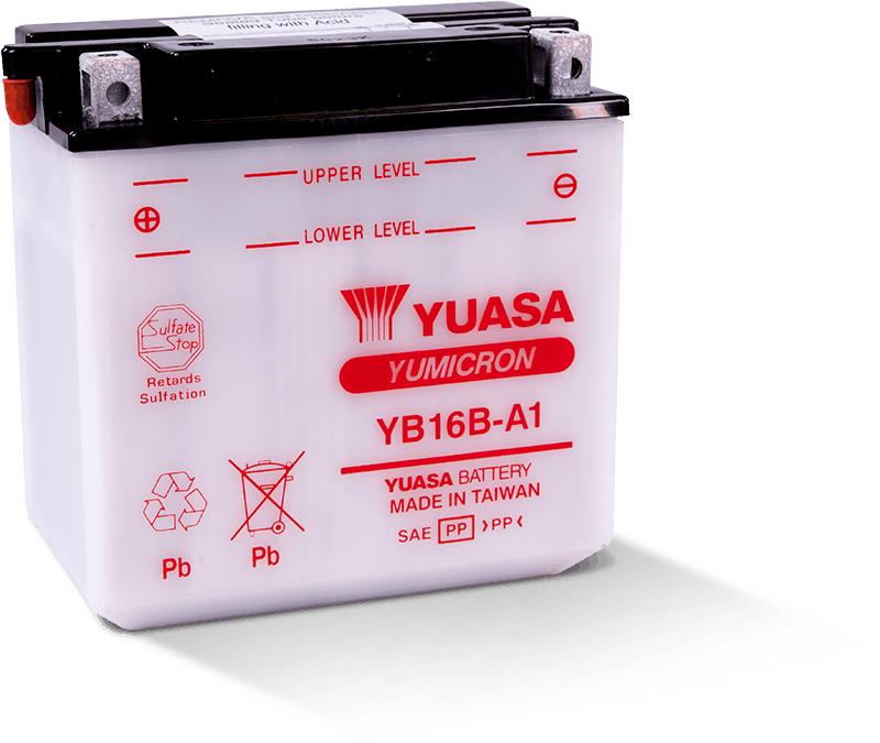 Yuasa YB16B-A1 Yumicron 12 Volt Battery YUAM22161