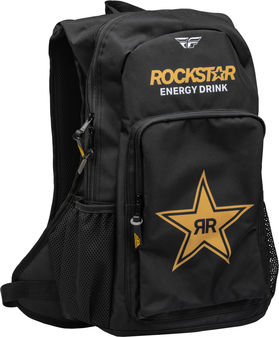 FLY RACING Jump Pack Rockstar Backpack Black/Gold 28-5075
