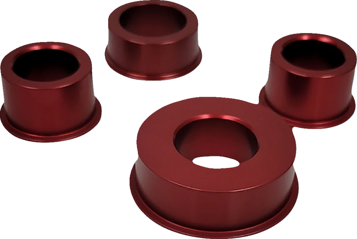 DRIVEN RACING Wheel Spacer - Captive - Red - Yamaha DCWS-034