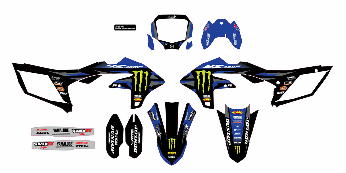 D-COR Complete Graphic Kit Yamaha 20-50-414