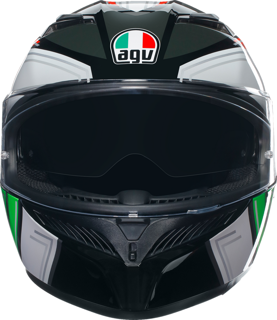 AGV K3 Helmet - Wing - Black/Italy - 2XL 21183810040072X