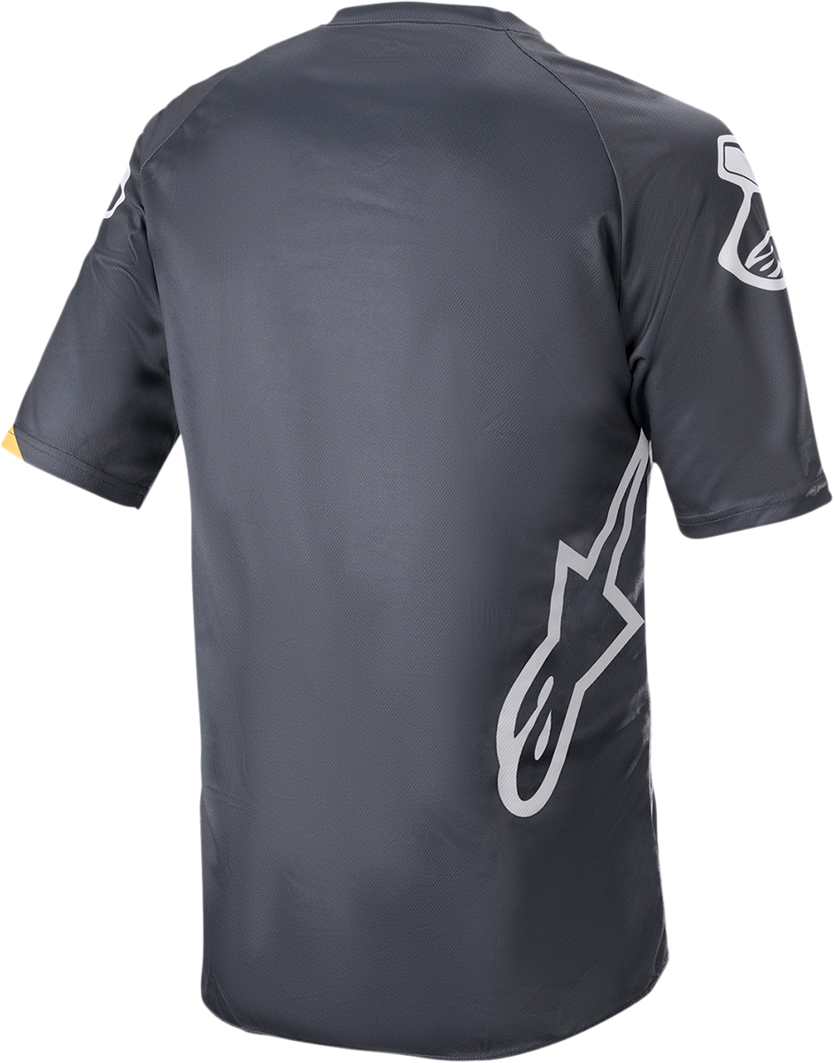 Camiseta ALPINESTARS Racer V3 - Gris/Amarillo - Mediano 1762922-1619-MD 