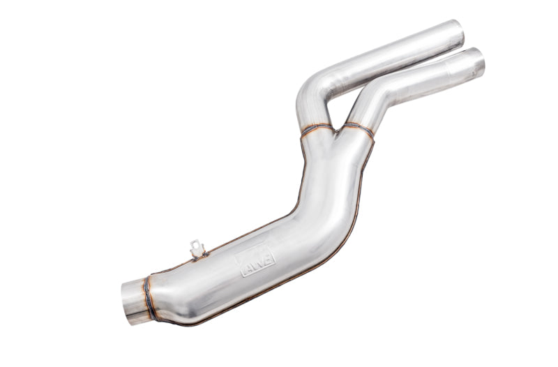 AWE 2020 Toyota Supra A90 Resonated Touring Edition Exhaust - 5in Chrome Silver Tips 3015-32118