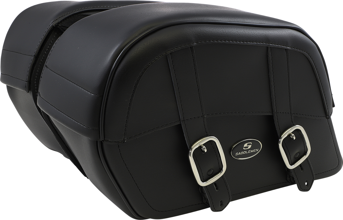 SADDLEMEN Drifter Slant Saddlebags - Jumbo 3501-0320