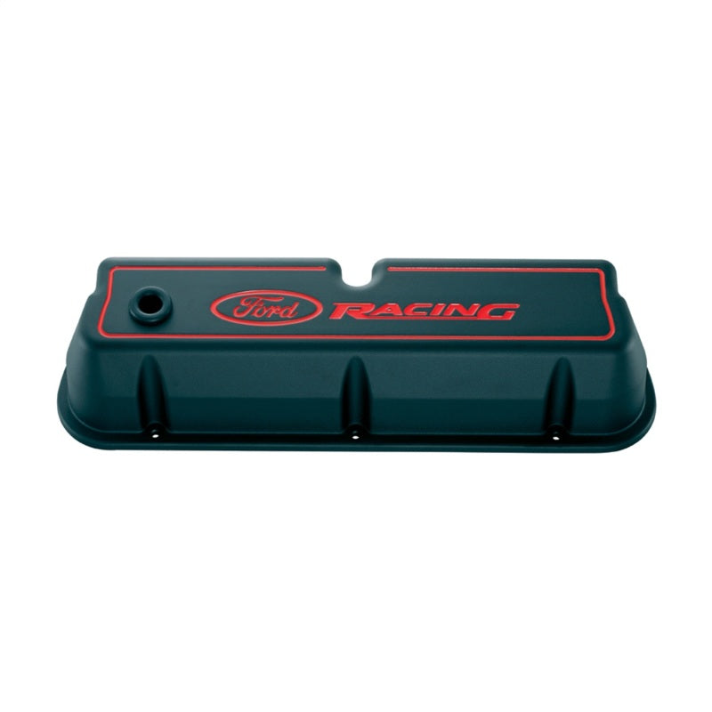 Ford Racing Logo Die-Cast Black Valve Covers 302-003