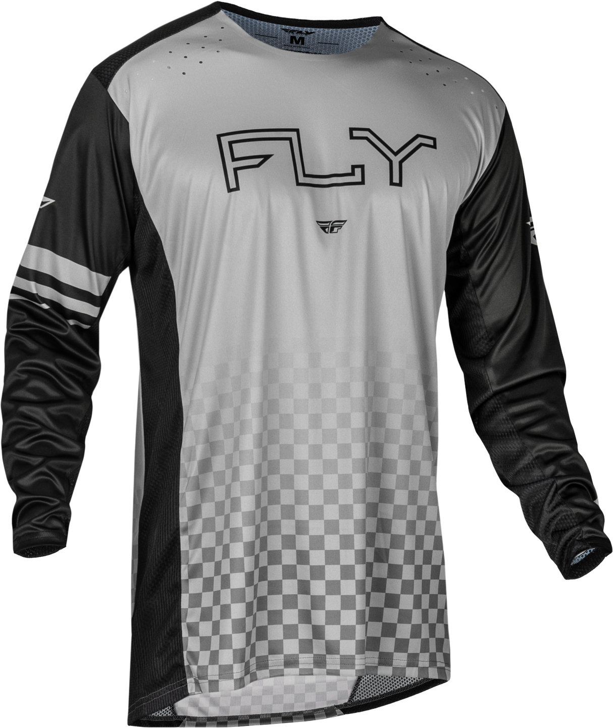 FLY RACING Youth Rayce Fahrradtrikot Schwarz/Grau Yl 377-051YL