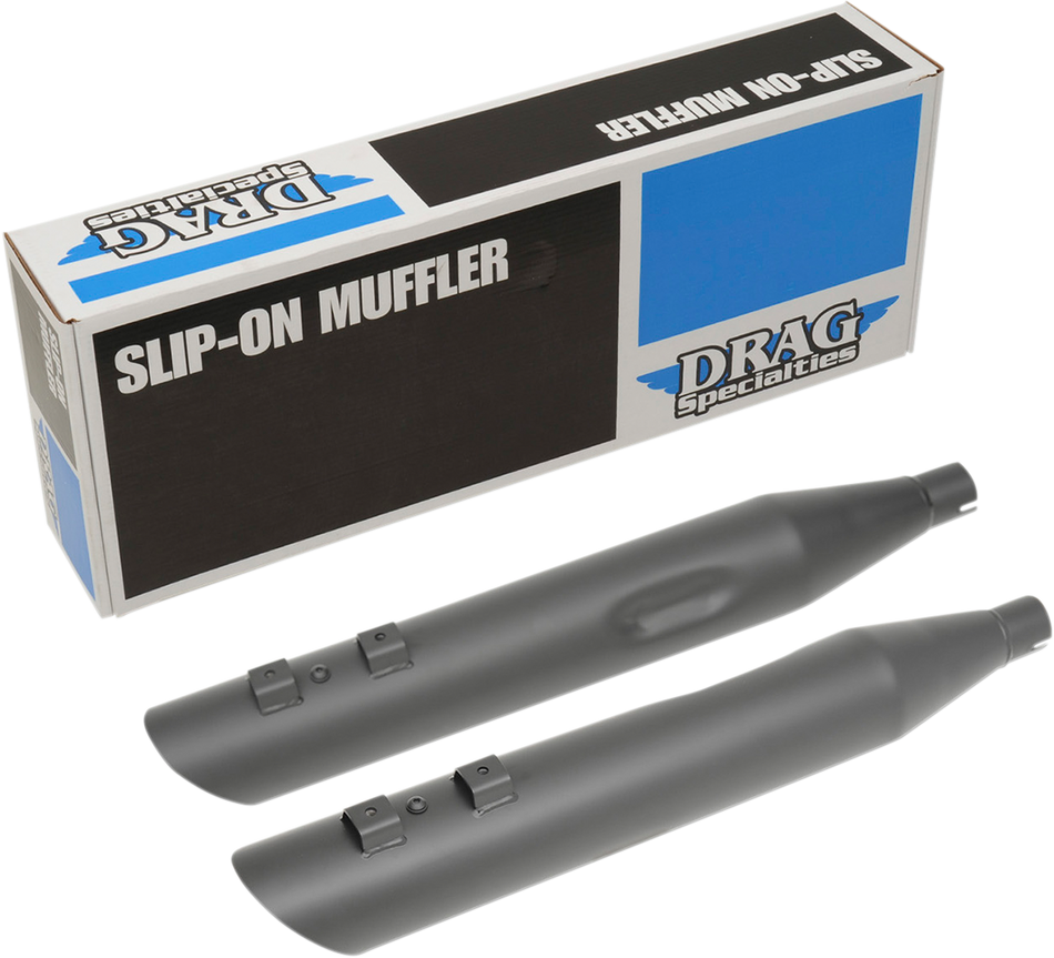 DRAG SPECIALTIES 3.5" Mufflers for '95-'16 FL - Black H00962