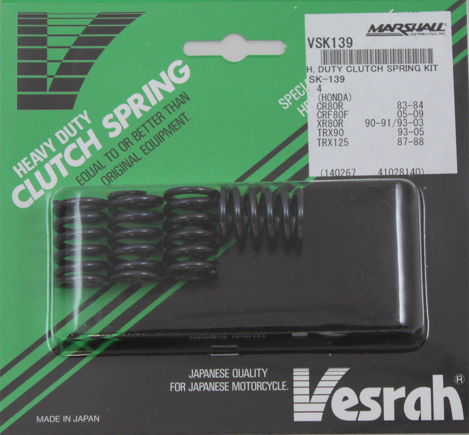 VESRAH Clutch Springs-Xr80r '90 - '03- Trx90 '93-04-Cr80f'05-0 SK-139