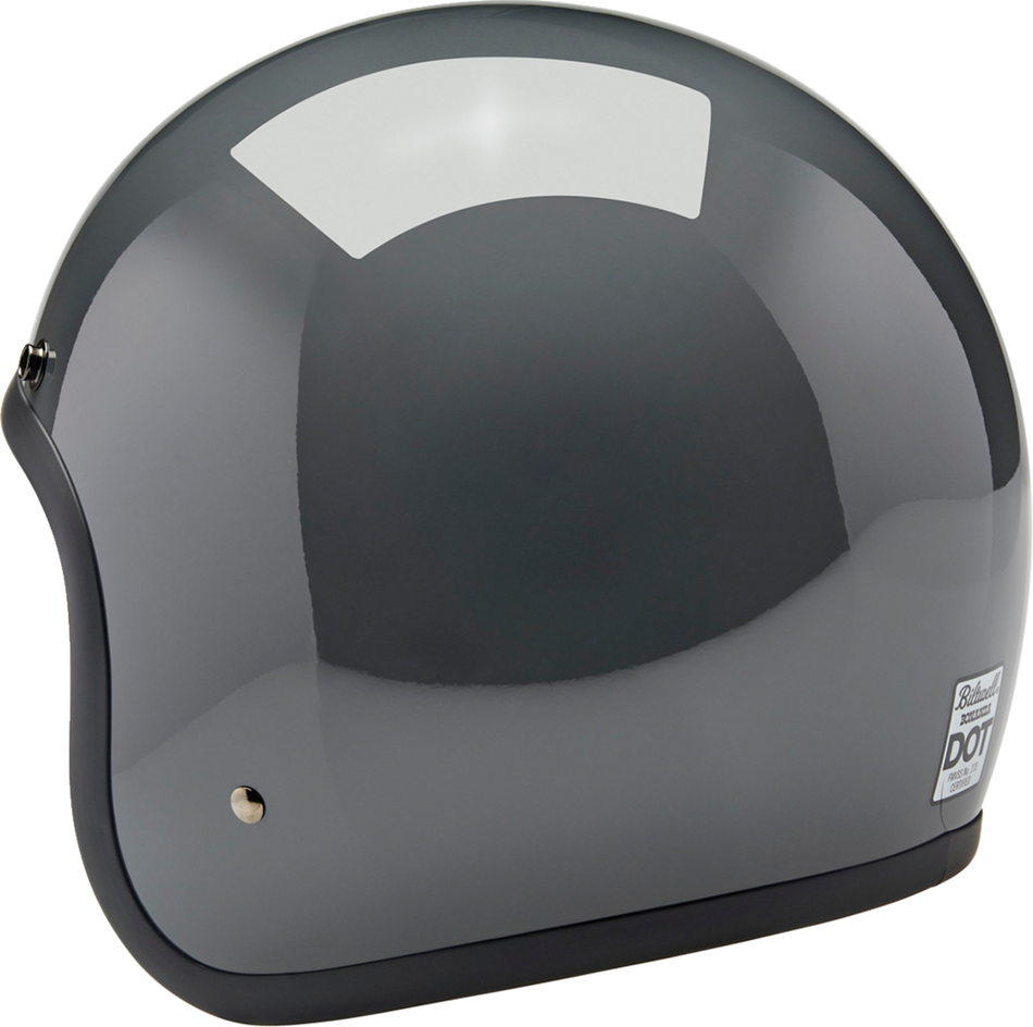 BILTWELL Bonanza Helmet - Gloss Storm Gray - XS 1001-165-201