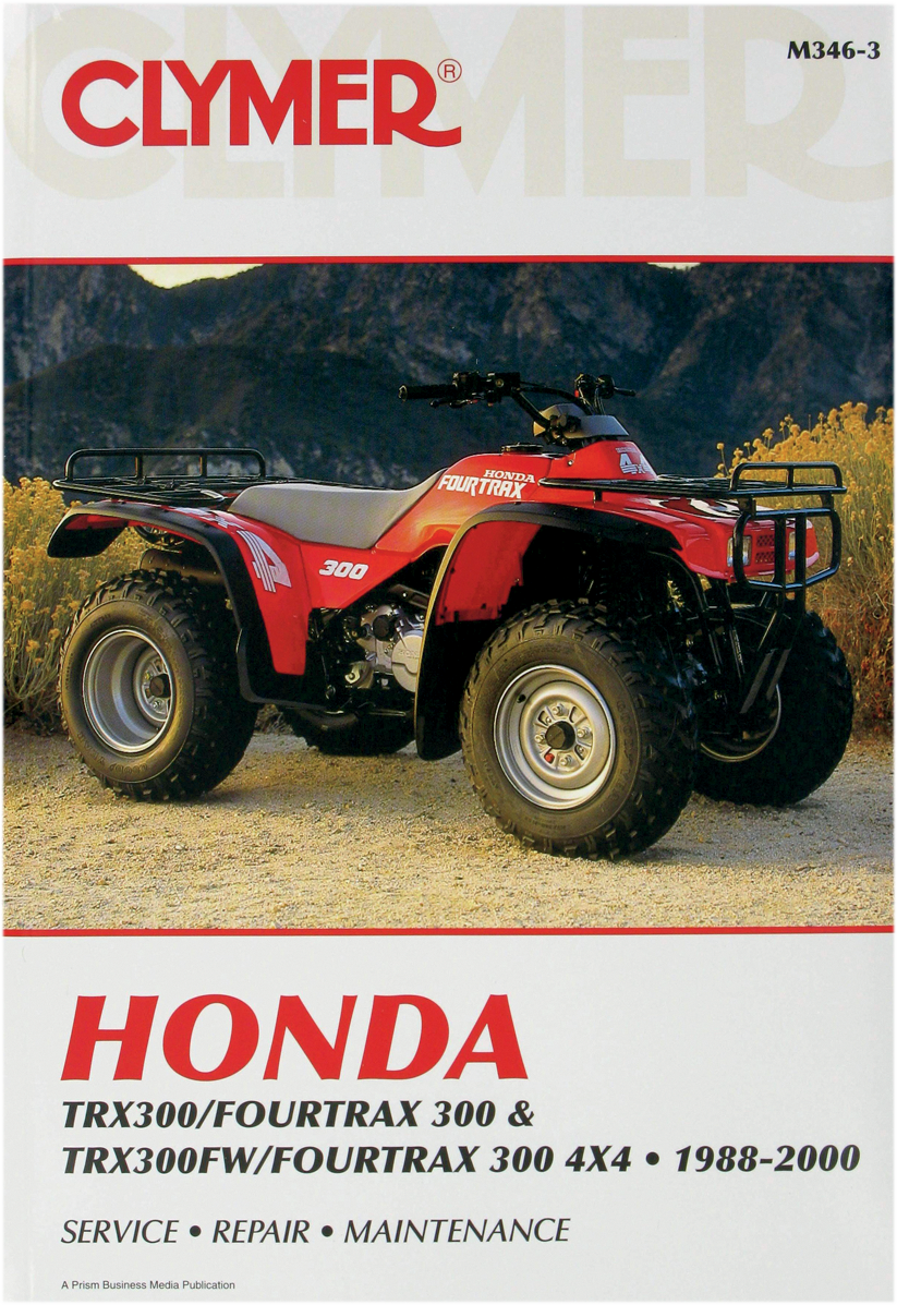 CLYMER Manual - Honda TRX300/FW/4X4 CM3463