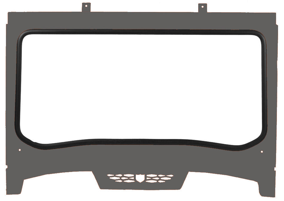 PRO ARMOR Front Windshield Stealth Grey P187W460SG