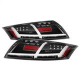 Spyder Audi TT 07-12 LED Tail Lights Black ALT-YD-ATT07-LED-BK 5081674