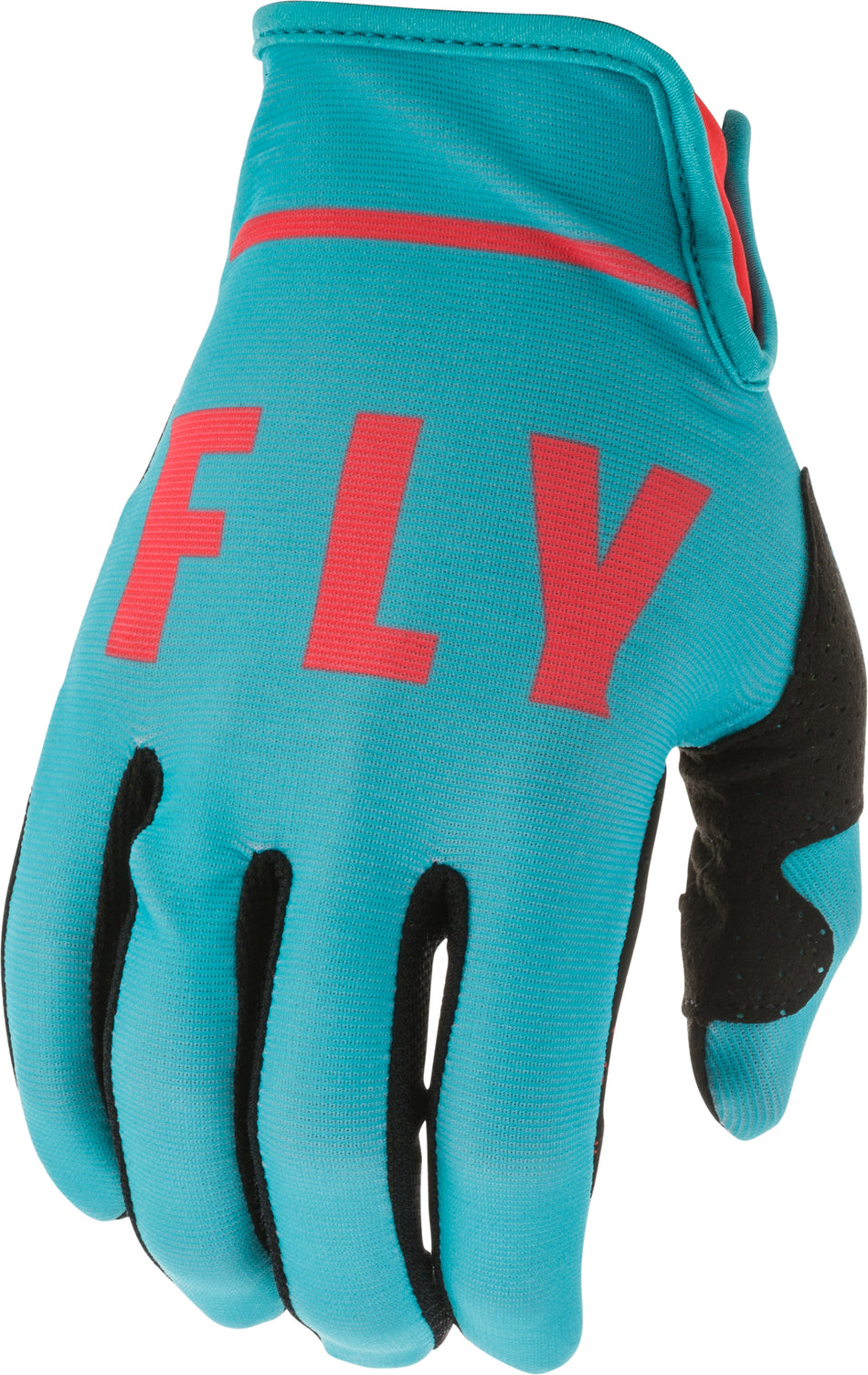FLY RACING Lite Gloves Blue/Coral Sz 04 373-71904