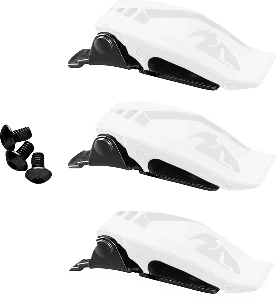 Kit de hebillas para botas THOR Blitz XR - Blanco/Negro 3430-1032 