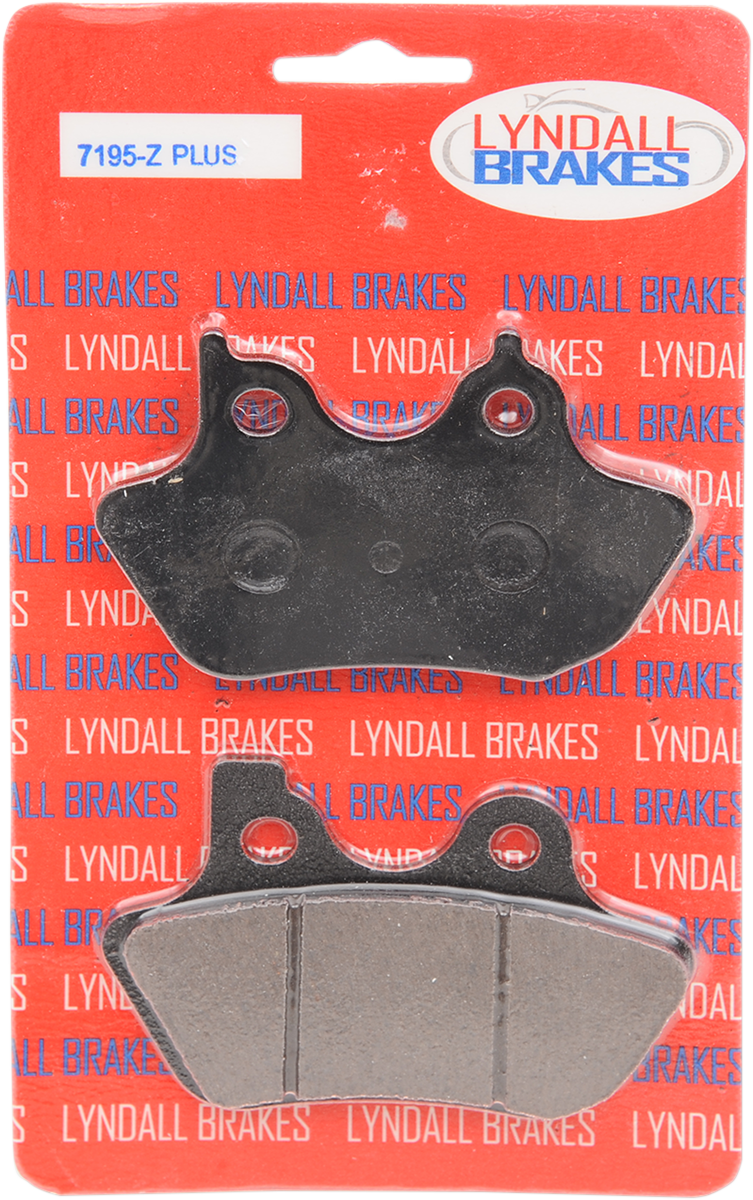 Pastillas de freno LYNDALL RACING BRAKES LLC Z-Plus - Harley-Davidson 7195-Z+ 