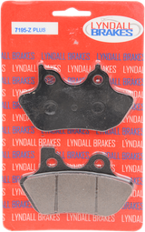 LYNDALL RACING BRAKES LLC Z-Plus Brake Pads - Harley-Davidson 7195-Z+