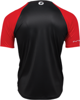 THOR Intense Chex Jersey - Red/Black - Large 5120-0141