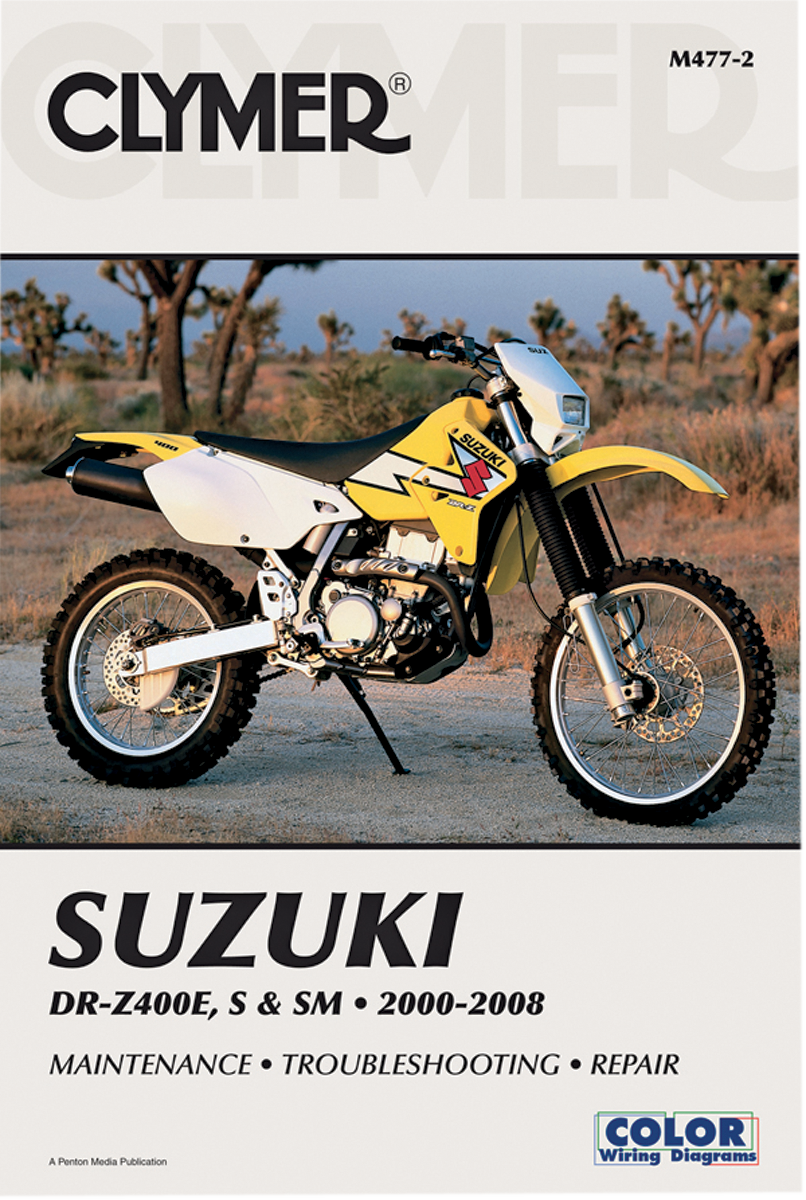 CLYMER Manual - Suzuki DR-Z400 '00-'12 CM4774