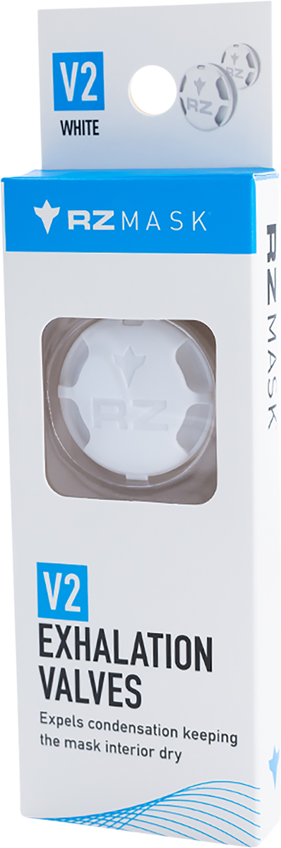 RZ MASK V2 Exhalation Replacement Valve 2.0 - White AC-9658:20900