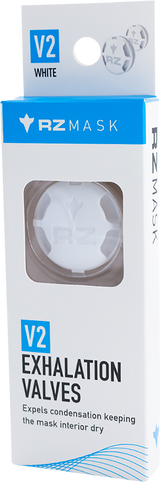 RZ MASK V2 Exhalation Replacement Valve 2.0 - White AC-9658:20900