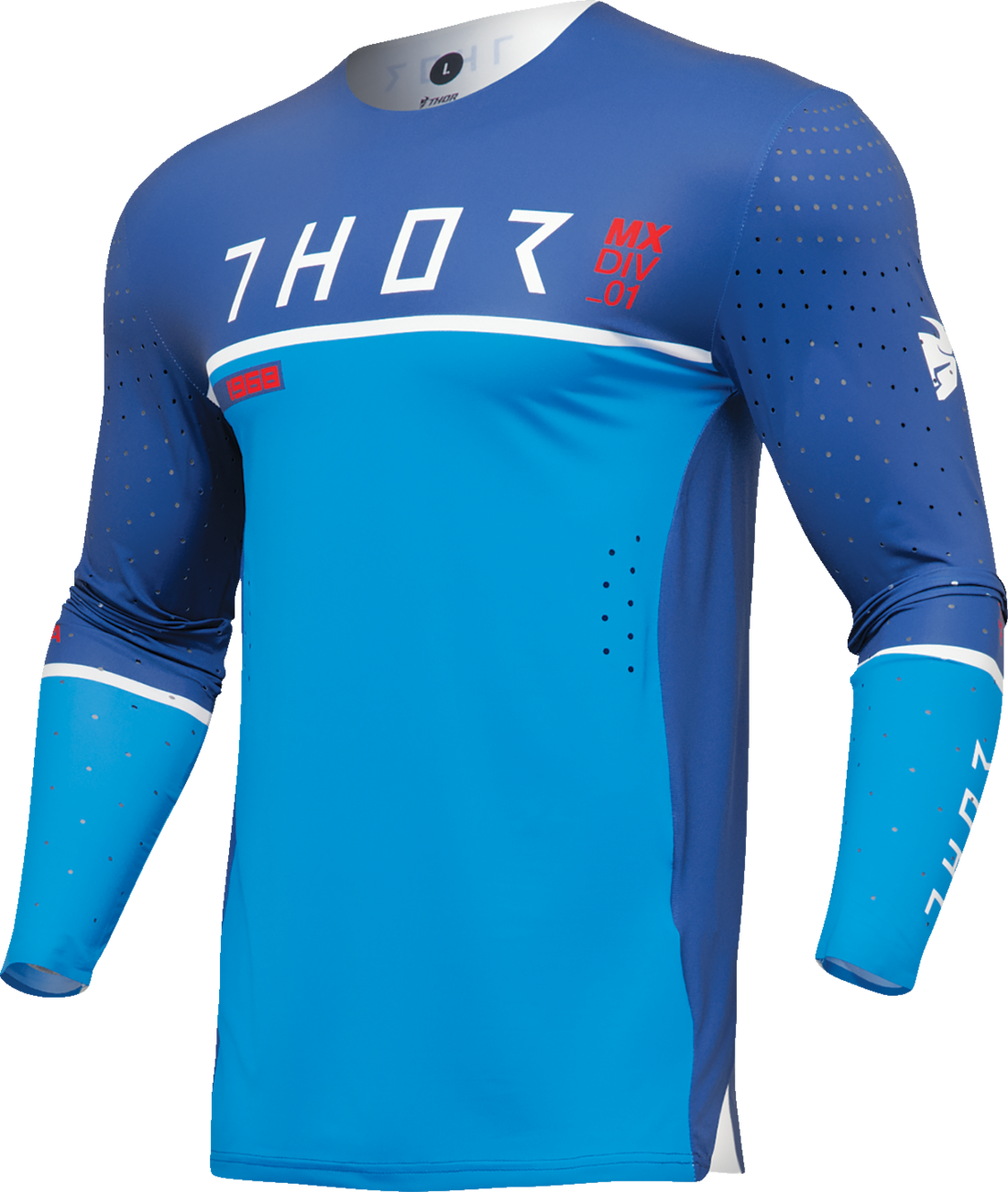 THOR Prime Ace Jersey - Navy/Blue - Small 2910-7671