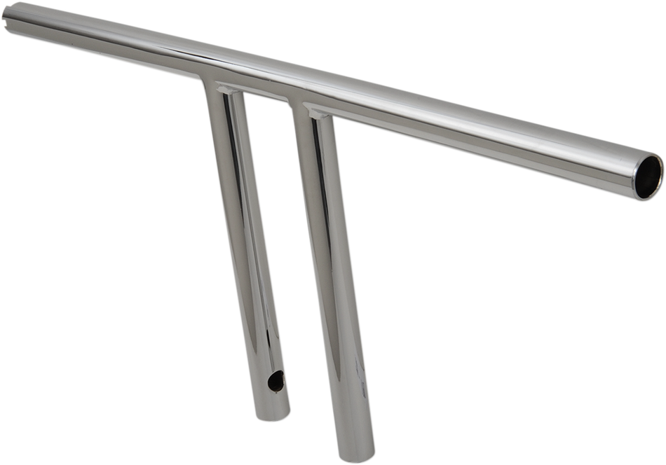 DRAG SPECIALTIES Handlebar - T-Bar - Dimpled - 10" - Chrome ACT 23.5" WIDE 0601-4221
