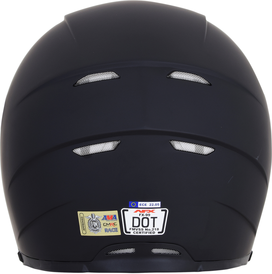 AFX FX-99 Helmet - Matte Black - Small 0101-11043
