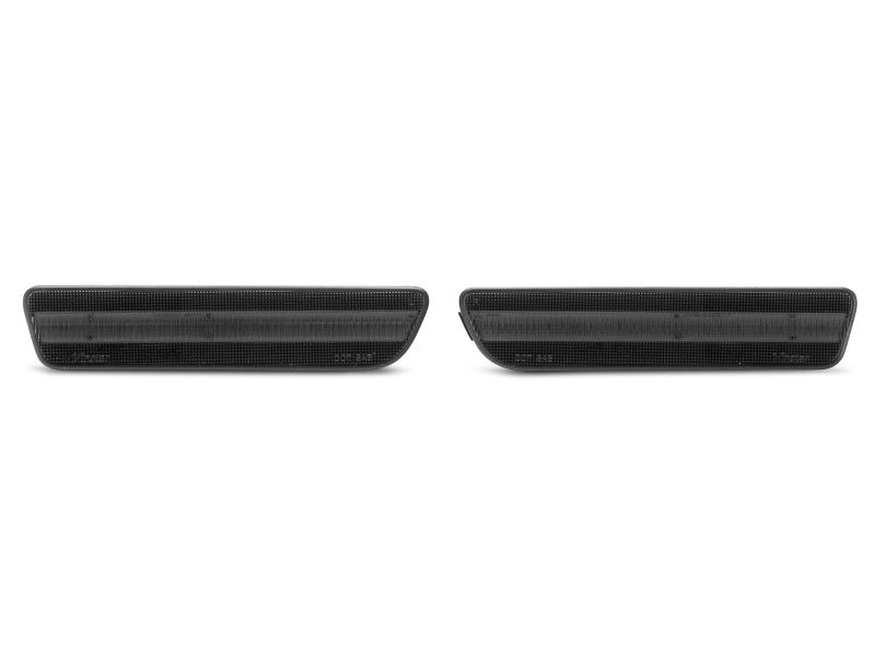 Raxiom 05-09 Ford Mustang Axial Series LED Side Markers (Smoked) 406293