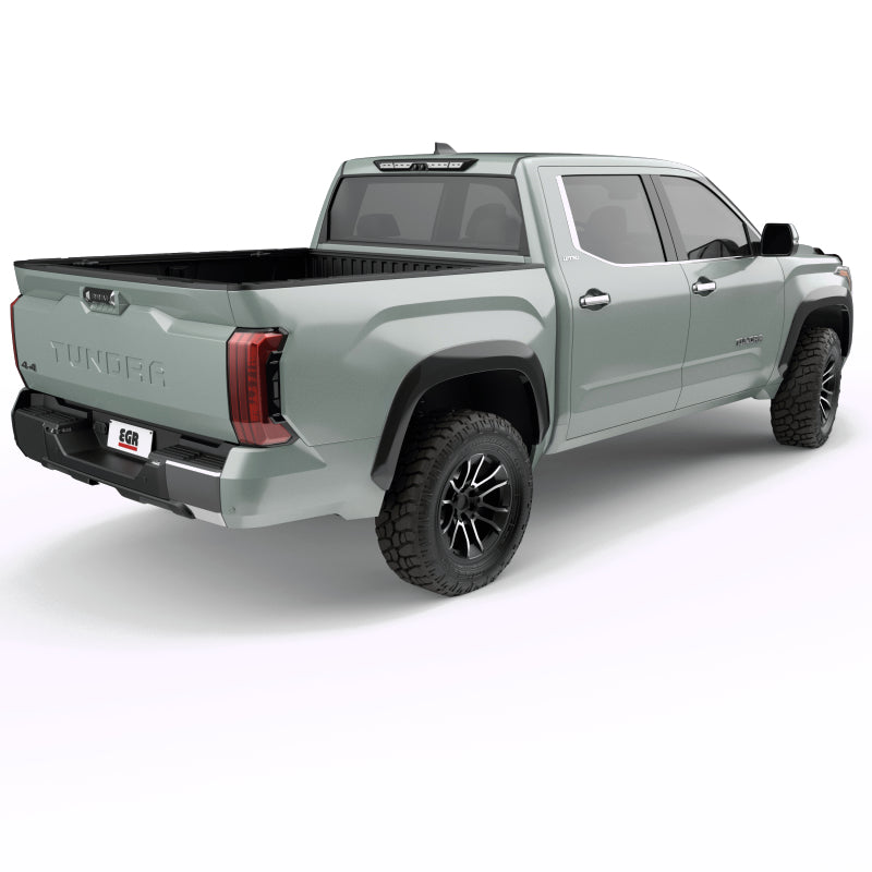 EGR 22-24 Toyota Tundra 66.7in Bed Summit Fender Flares (Set of 4) - Smooth Glossy Finish 775404-PBK