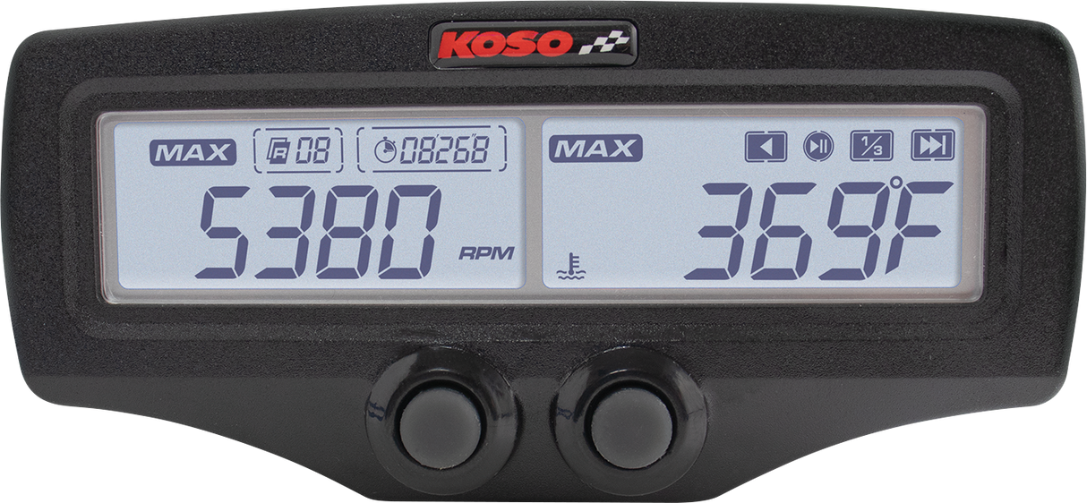 KOSO NORTH AMERICA EGT-02R Medidor de sensor dual estándar BA006010