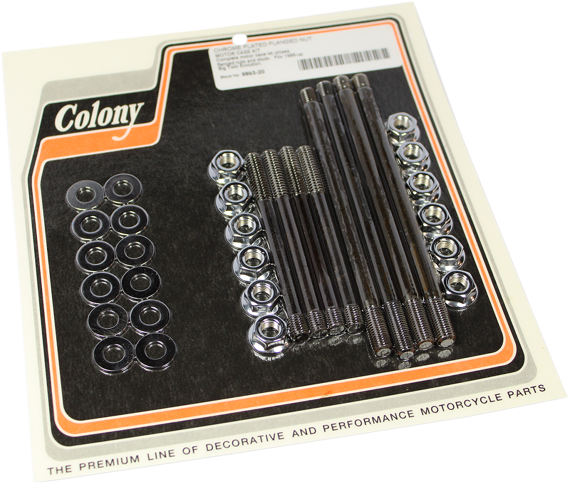 COLONY Bolt Kit - Motor Case - Big Twin/Evolution 9883-20