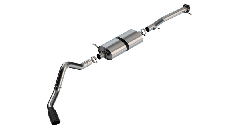 Borla 20-22 Chevrolet/GMC Silverado/Sierra 6.6L T-304 SS Cat-Back S-Type Exhaust - Brushed 140833BC