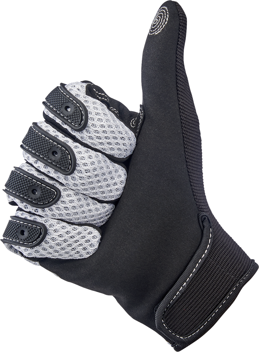 BILTWELL Anza Gloves - White - Small 1507-0401-002