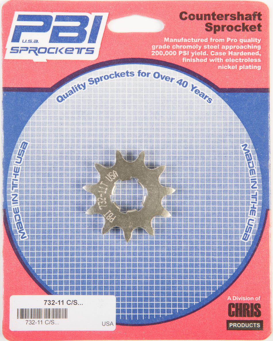 PBIFront Cs Sprocket Steel 11t-428 Kaw/Suz/Yam732-11