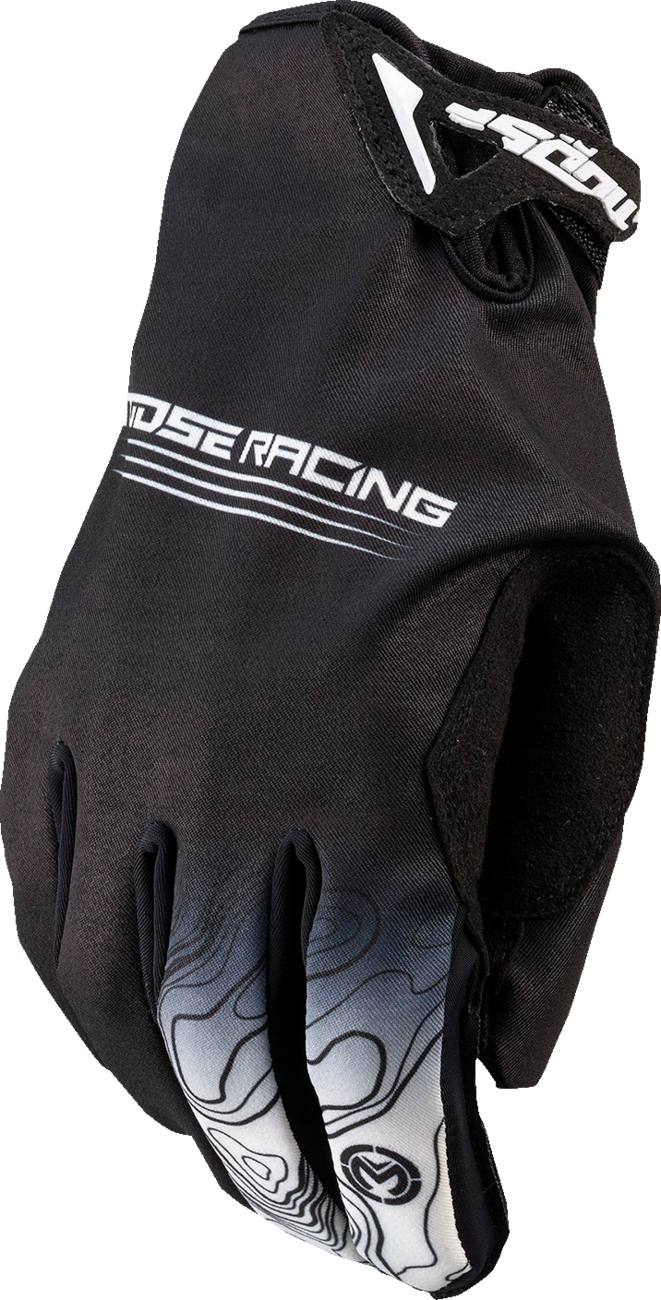 MOOSE RACING Youth XC-1 Gloves - Black - Large 3332-1675